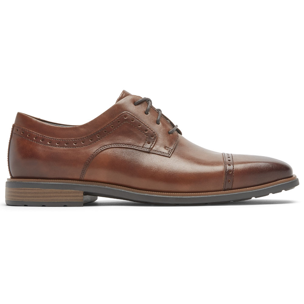 Oxfords Rockport Homem Marrom - Farrow Cap Toe - 03467JMDP